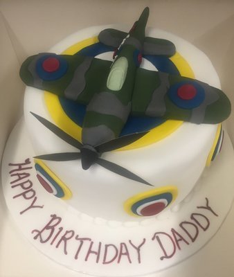 Army Plane Cake