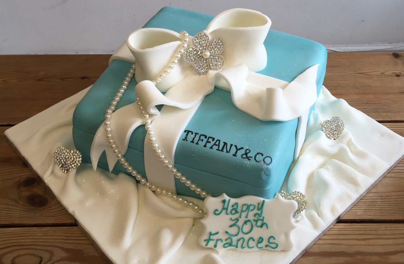 Tiffany Box Cake