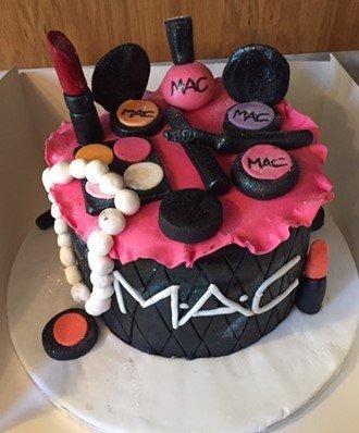 MAC Makeup Cake