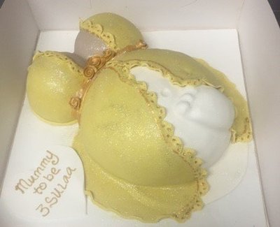 Pregnant Belly | Baby Shower Cake