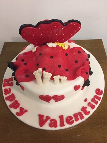 Lovers | Valentines Day Cake Lovers | Valentines Day Cake