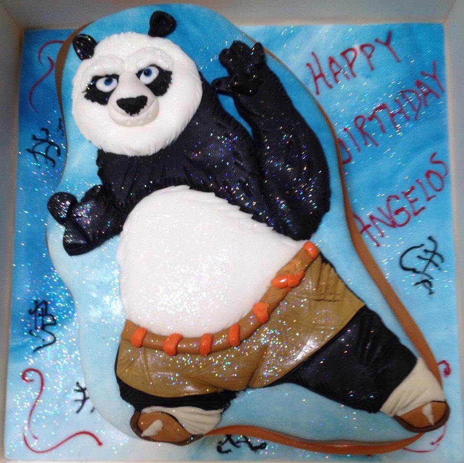 Kung-Fu Panda Cake