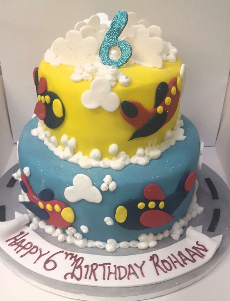 Plane | Clouds Cake