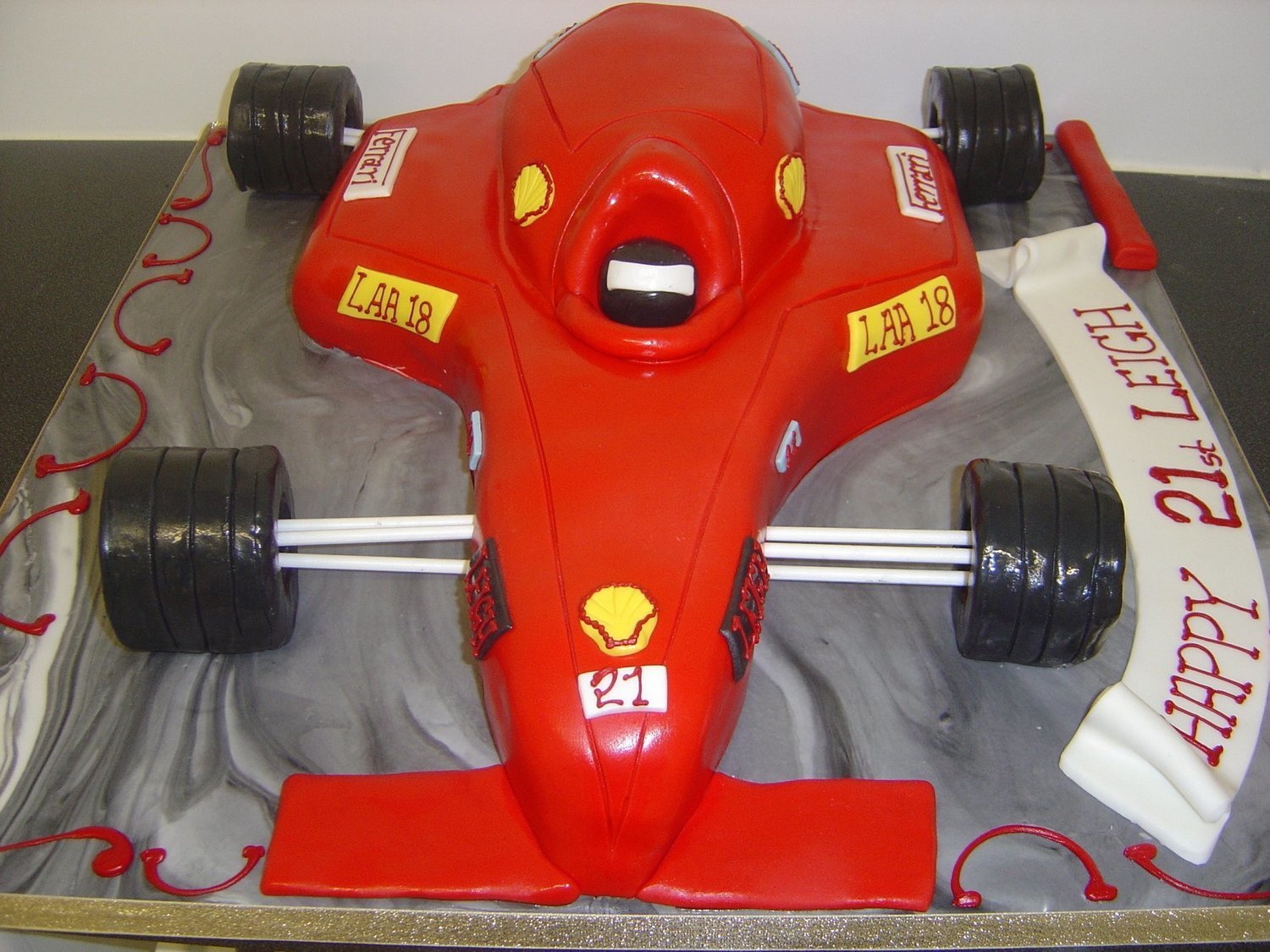 Race Car Cake