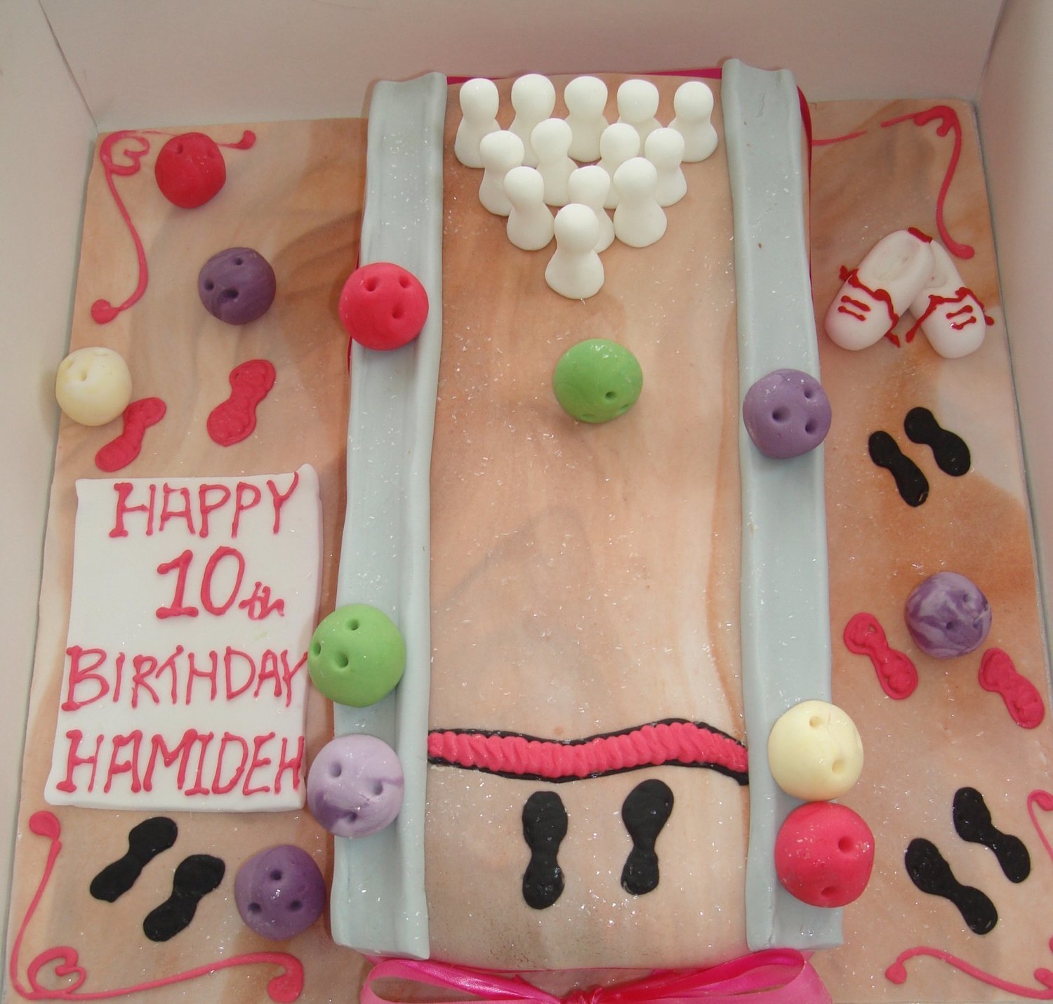 Bowling  Cake