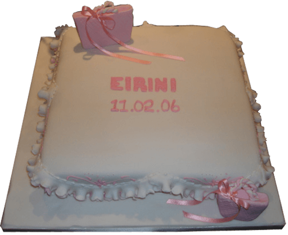 Date | Christening Cake