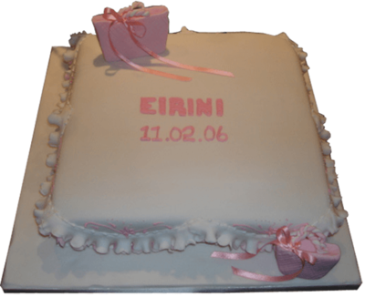Date | Christening Cake