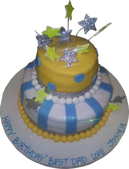 Colourful Star Themed Cake