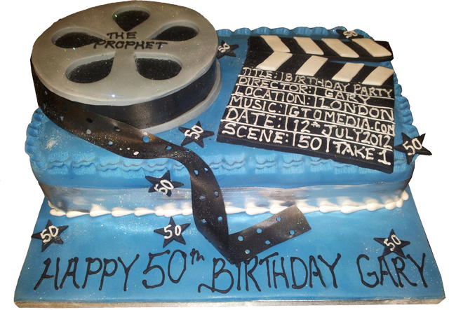 Movie Film  Cake