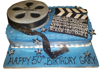 Movie Film Cake Movie Film Cake