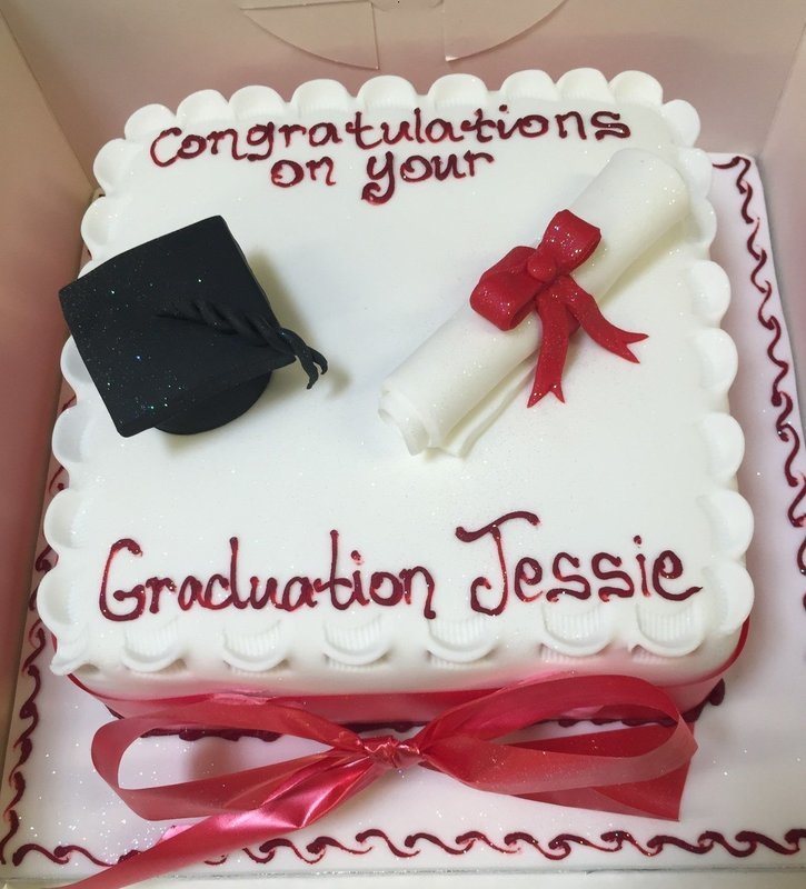 Graduation Hat & Scroll Figures