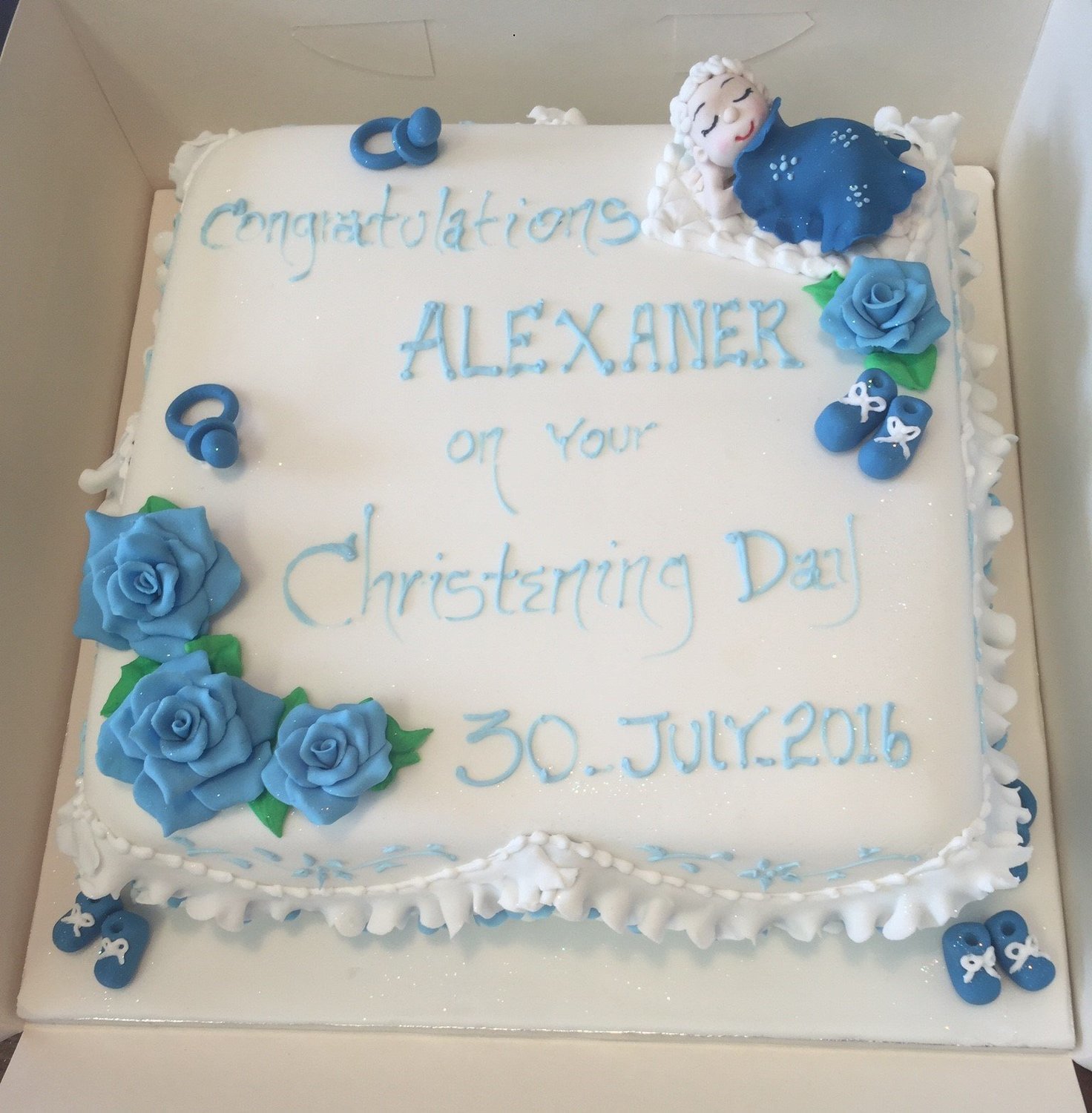 Christening Cake