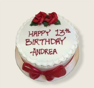 Customised Happy Birthday Cake Customised Happy Birthday Cake