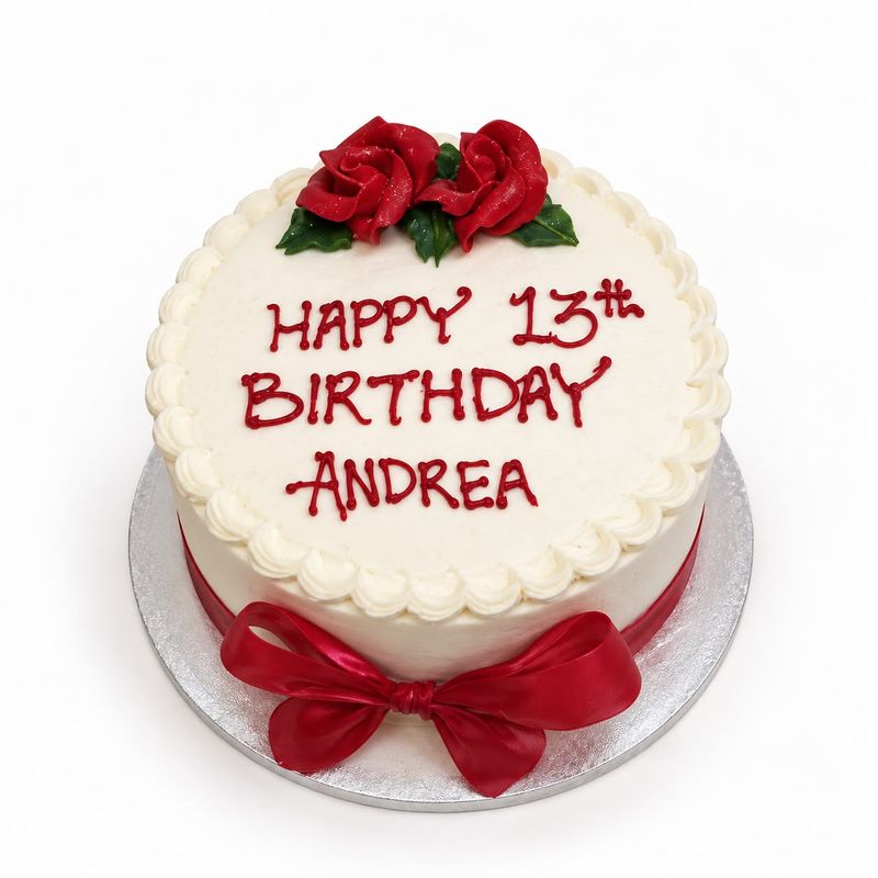 Customised Happy Birthday Cake Customised Happy Birthday Cake