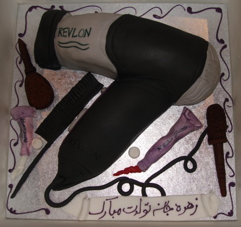 Blow Dryer Cake Blow Dryer Cake