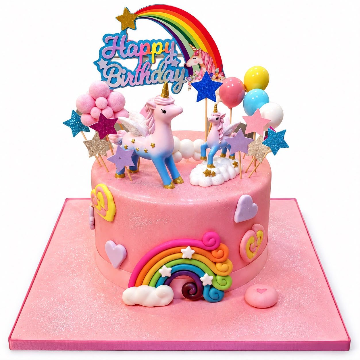Unicorn Themed Cake Unicorn Themed Cake