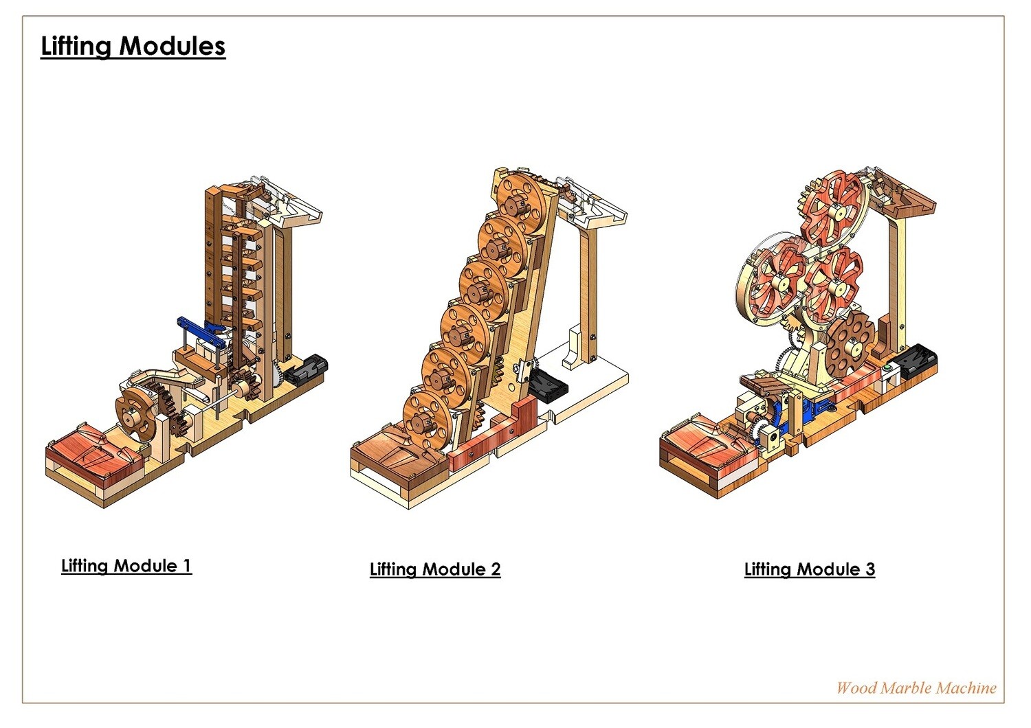 Marble Machine Plant - Lifting Modules
