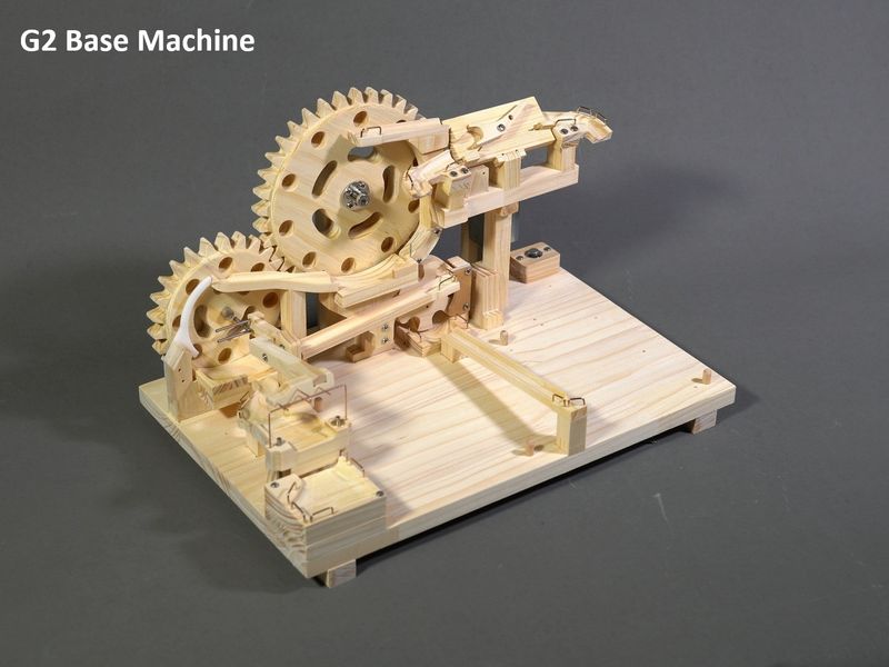 Marble Machine G2 – Double Gears Lift