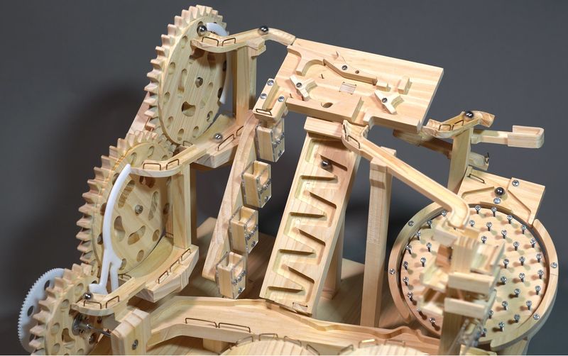 Marble Machine - ​Three Stages Lifting