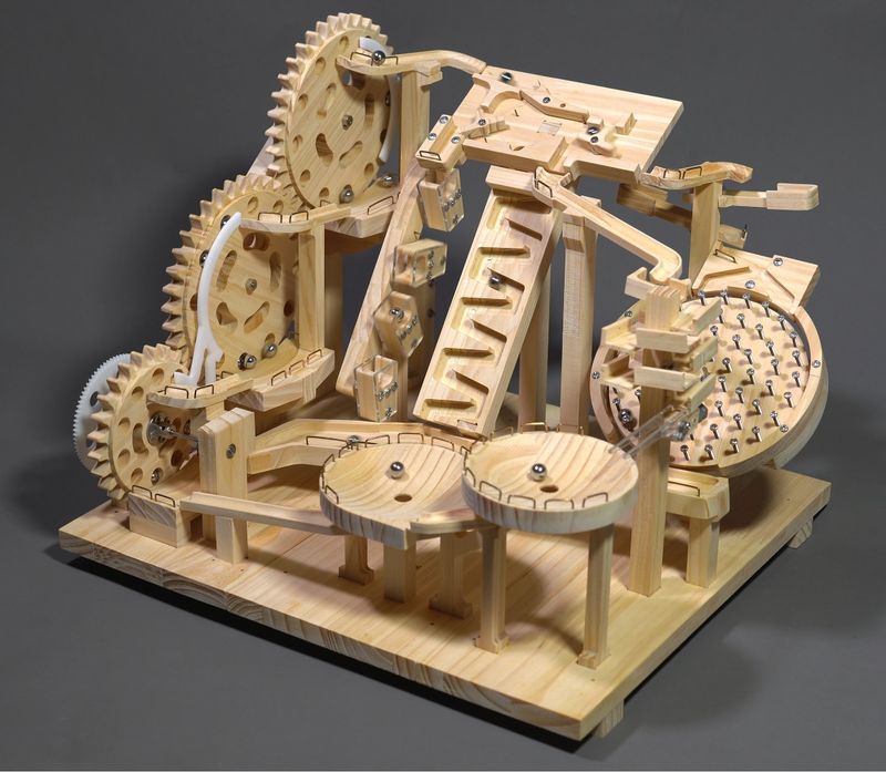 Marble Machine - ​Three Stages Lifting
