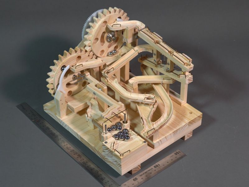 Marble Machine G1 Double Gears Lift