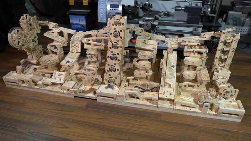 Marble Machine GBC Triple Lifts