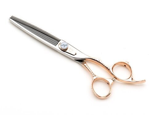 Rose Gold Dirty Dog Convex Shears - Thinner & Double Thinner