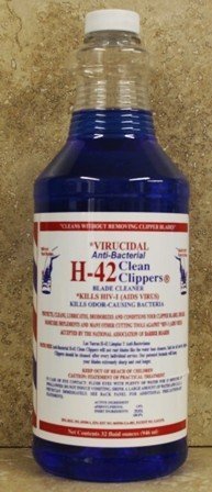 Virucidal Anti-Bacterial H-42 Clean Clippers® 32 oz Refill