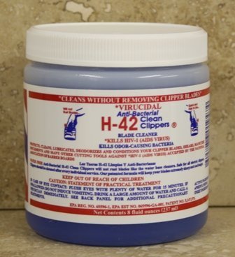 Virucidal Anti-Bacterial H-42 Clean Clippers® 8 oz Jar