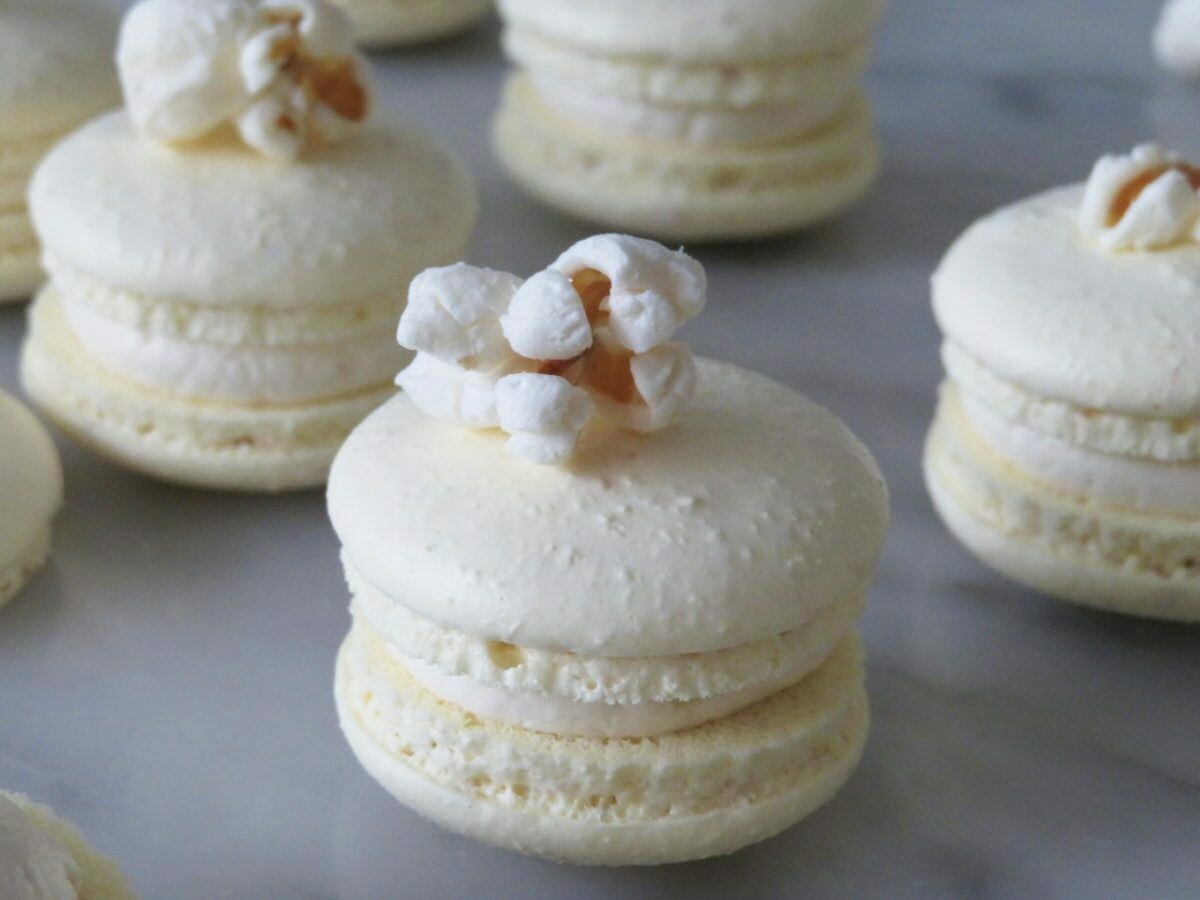 Macarons notenvrij ( 5 stuks ) diverse smaken
