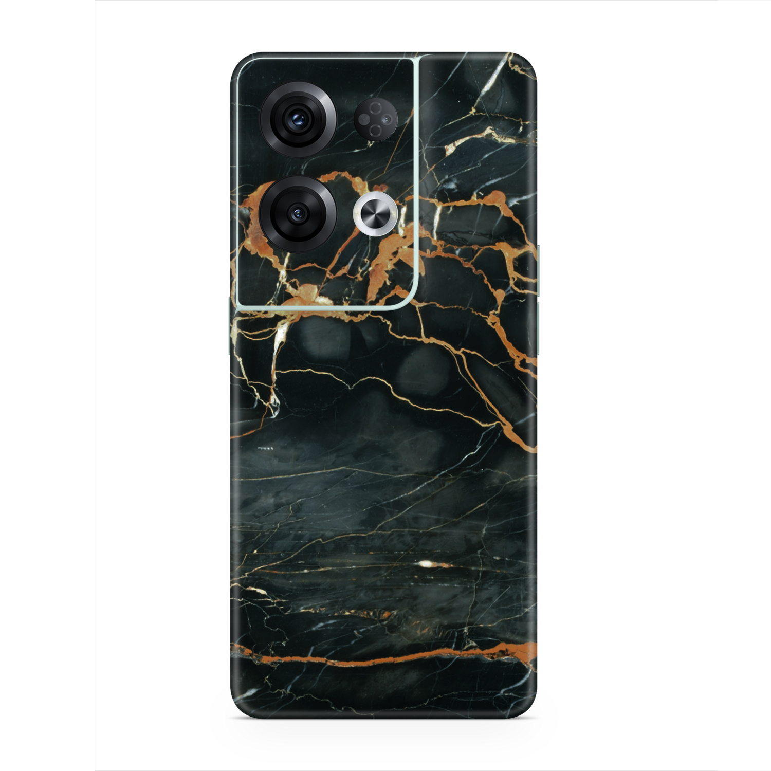 Oppo - Marble Black &amp; Gold Skin