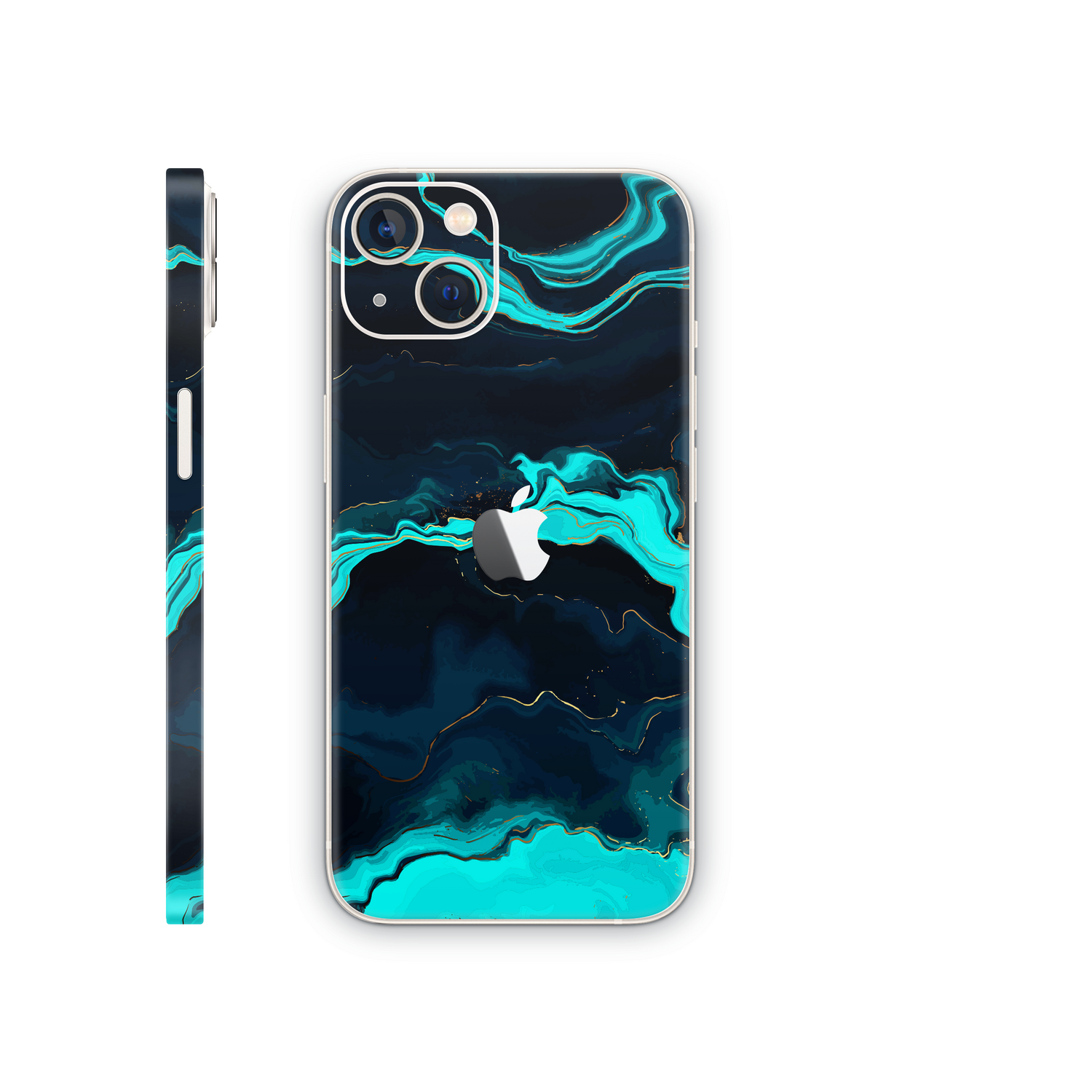 iPhone - Swirl Indigo Skin
