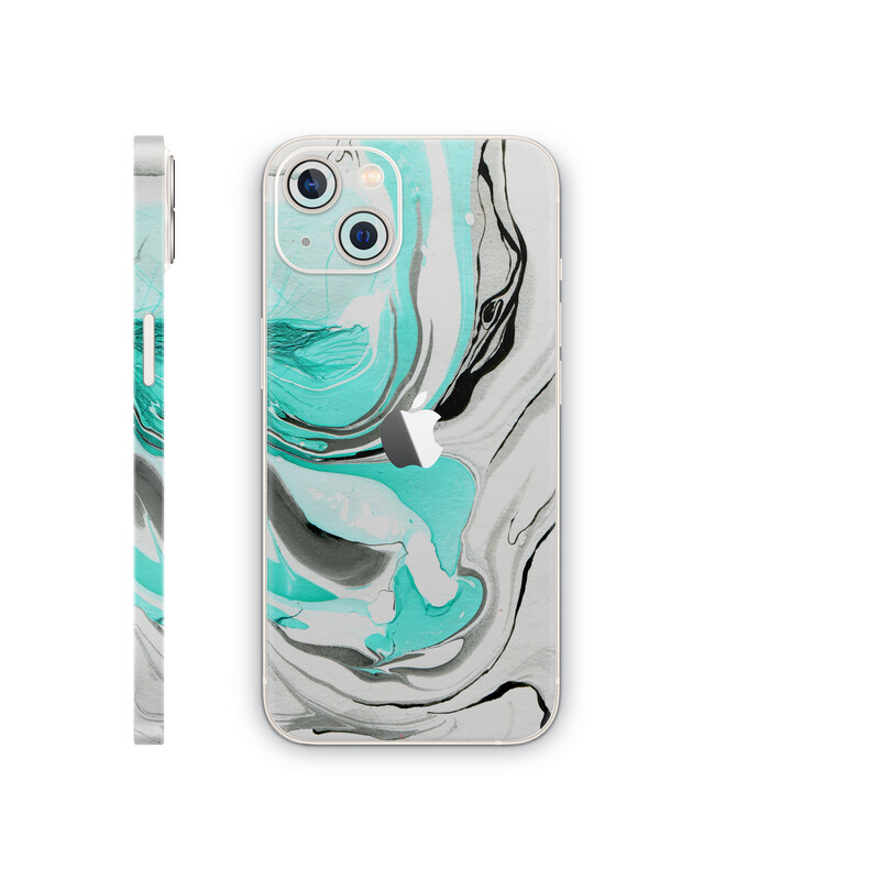 iPhone - Swirl Turquoise Skin