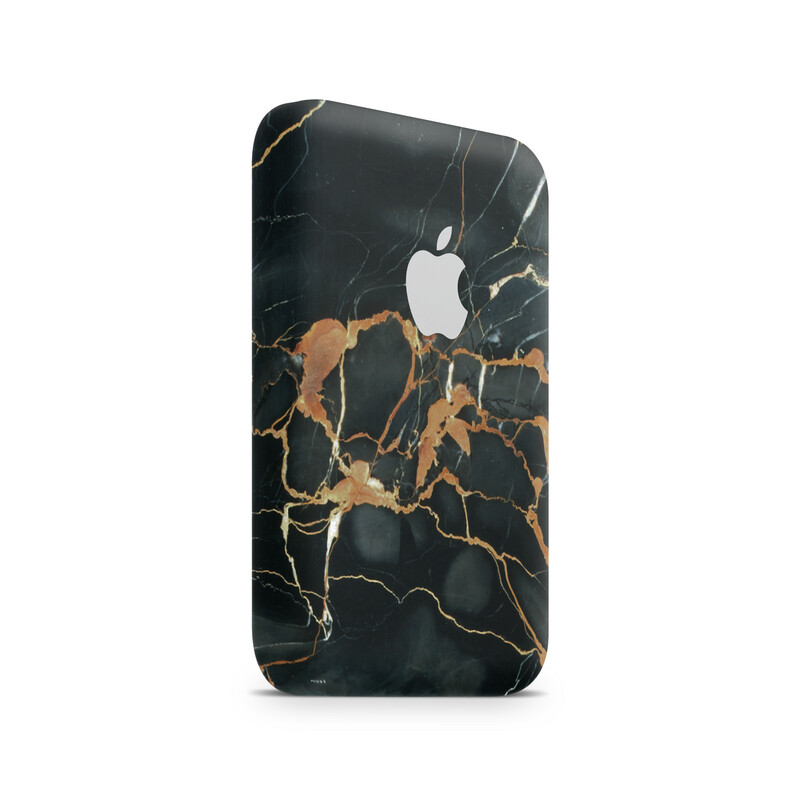 MagSafe Battery Pack - Marble Black &amp; Gold Skin