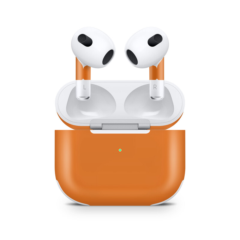 AirPod - Matte Orange Skin