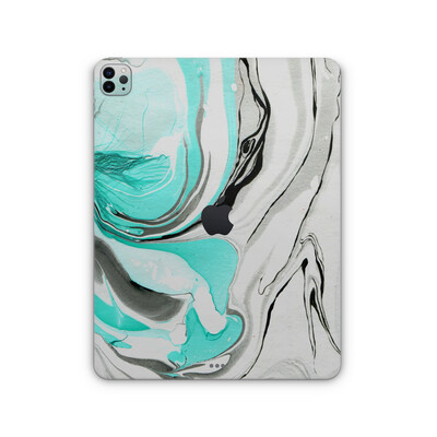 iPad - Swirl Turquoise Skin