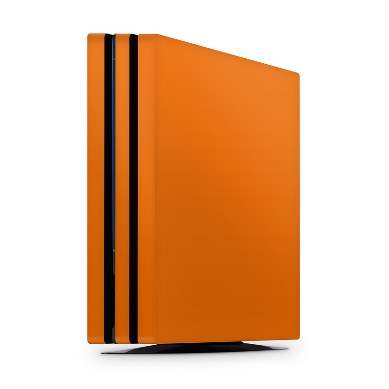 PlayStation 4 - Matte Orange Skin