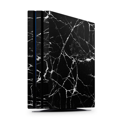 PlayStation 4 - Marble Black Skin