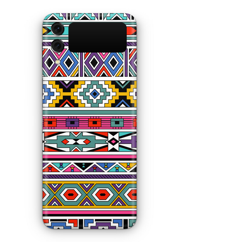 Z Flip  - Ndebele Rainbow