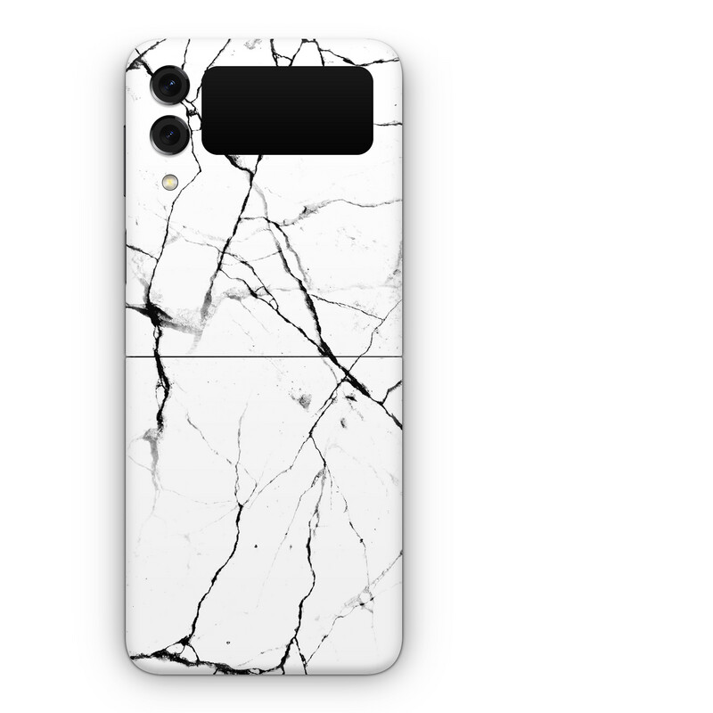 Z Flip - Marble White
