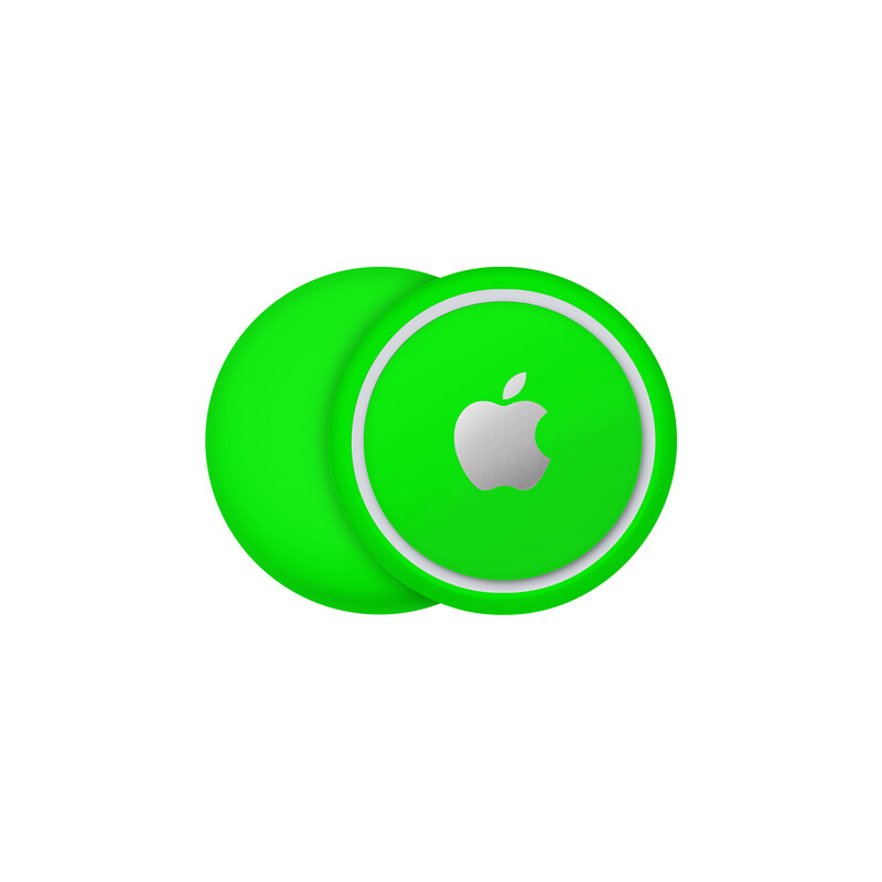 AirTag - Fluorescent Green Skin