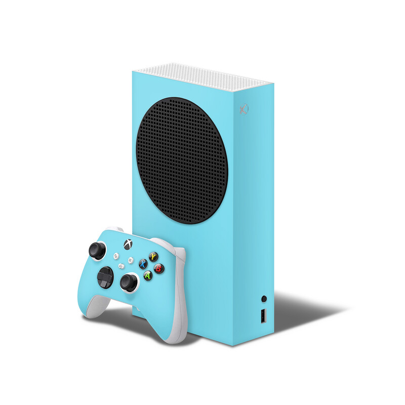 Xbox Series S - Pastel Sky Blue Skin