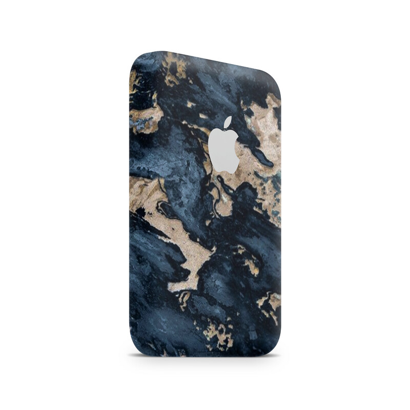 MagSafe Battery Pack - Marble Royal Blue Skin