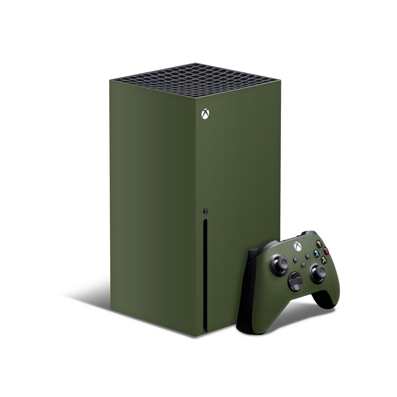 Xbox Series X - Matte Military Green