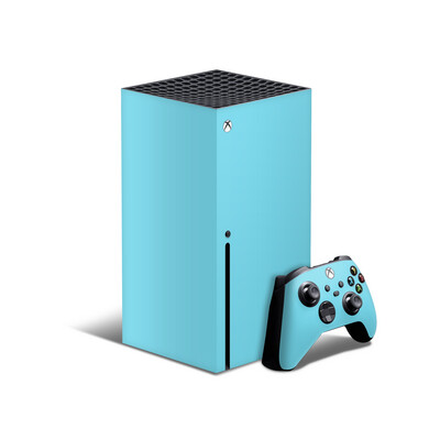 Xbox Series X - Pastel Sky Blue Skin