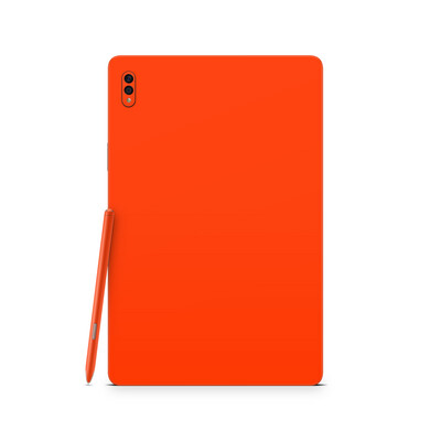Galaxy Tab - Fluorescent Orange Skin
