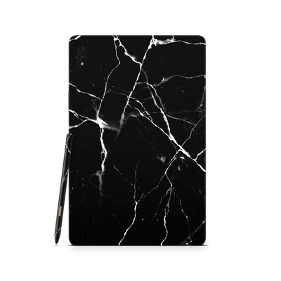 Galaxy Tab - Marble Black Skin