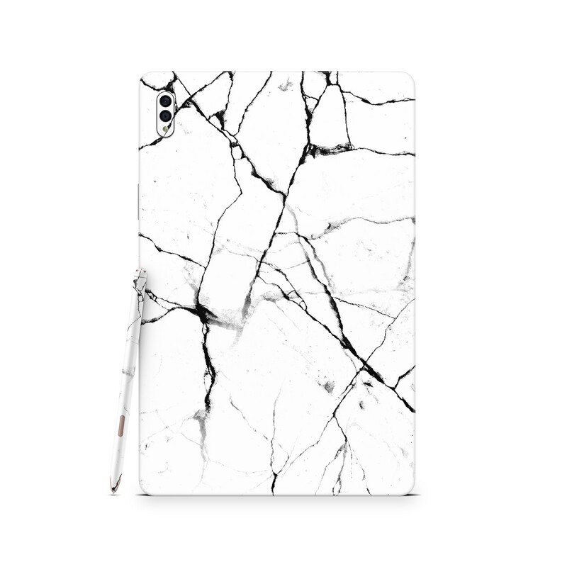 Galaxy Tab - Marble White Skin