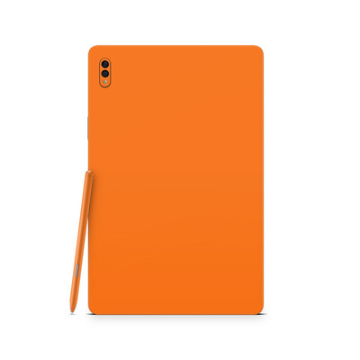 Galaxy Tab - Matte Orange Skin