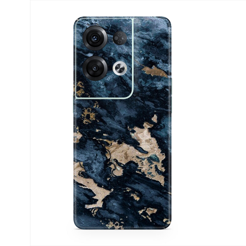 Oppo - Marble Royal Blue Skin